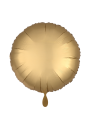 Folienballon 45cm Rund Satin Gold